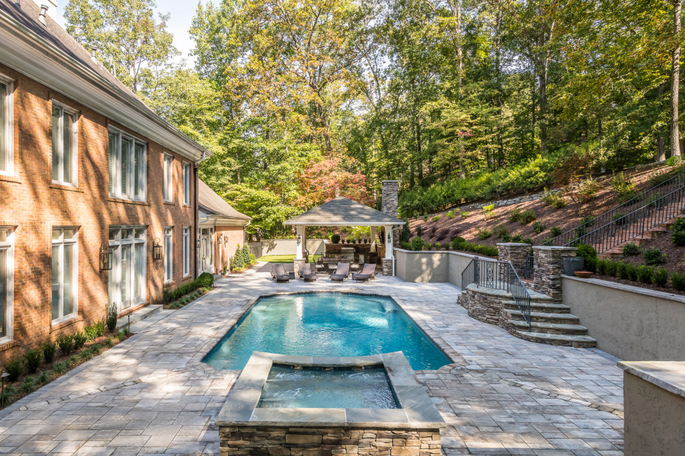 Backyard Oasis Buckhead Traditional Patio Atlanta by