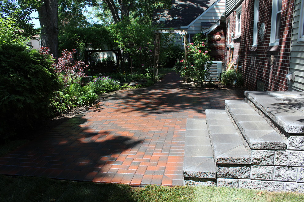 Backyard Patio Traditional Patio Detroit by GLC Lawn