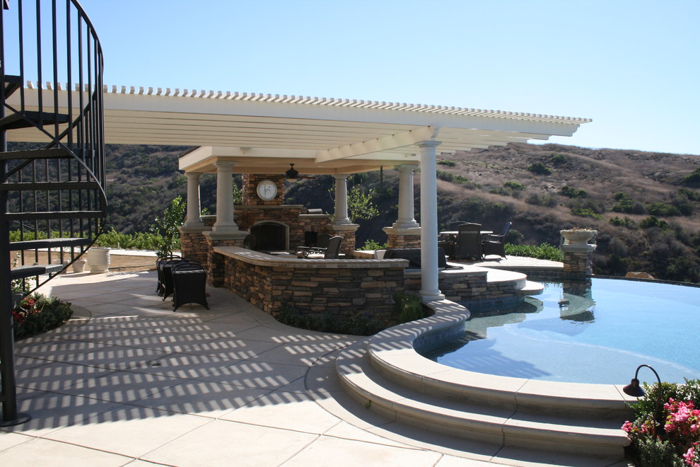 Barbee Yorba Linda Mediterranean Patio Orange County by All