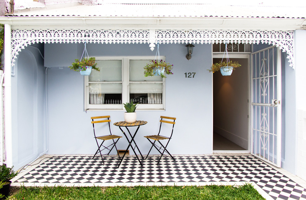 Inspiration for a scandi patio in Sydney.