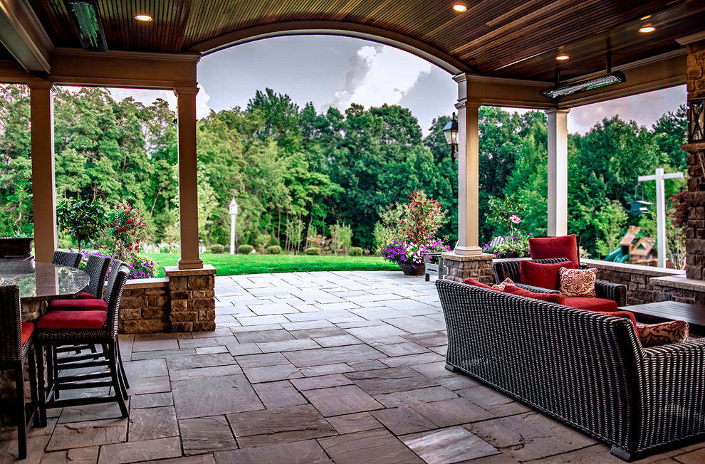 Beautiful landscape in Fox Chapel Contemporary Patio Other by
