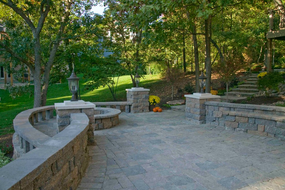 Beautiful Patio with firepit Traditional Patio Kansas City by