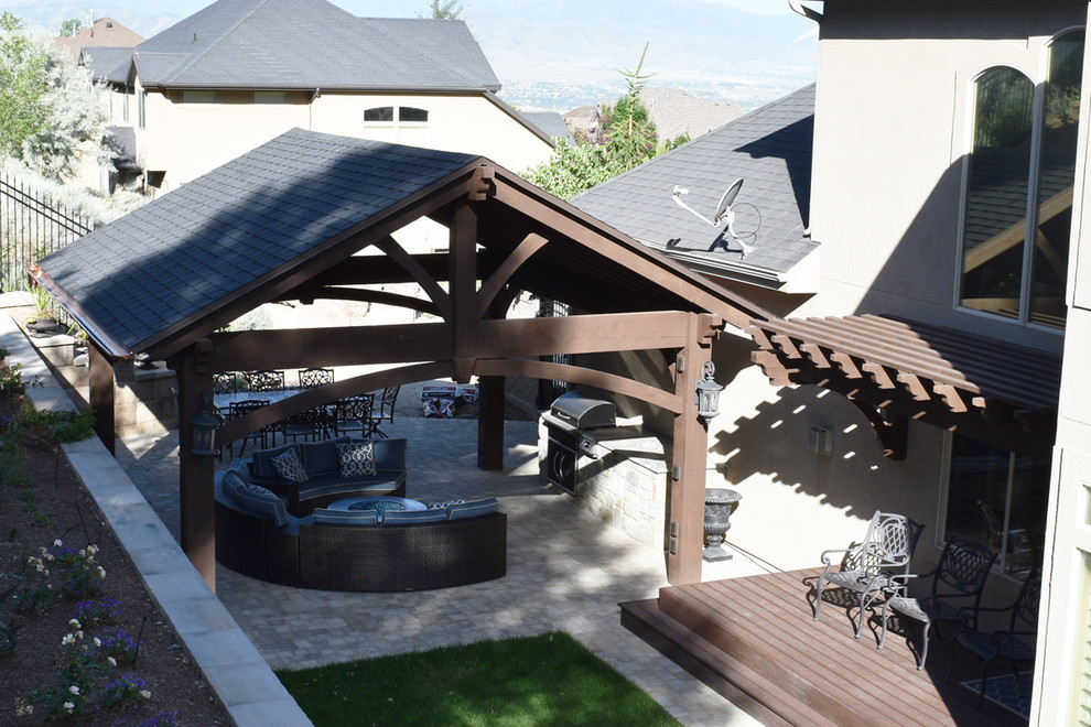 Beautiful Timeless "Old World" Pavilion Awning Family Haven