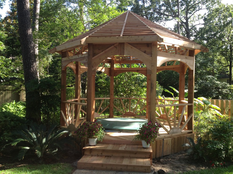 Before and After Patio Houston by Affordable Shade Patio Covers