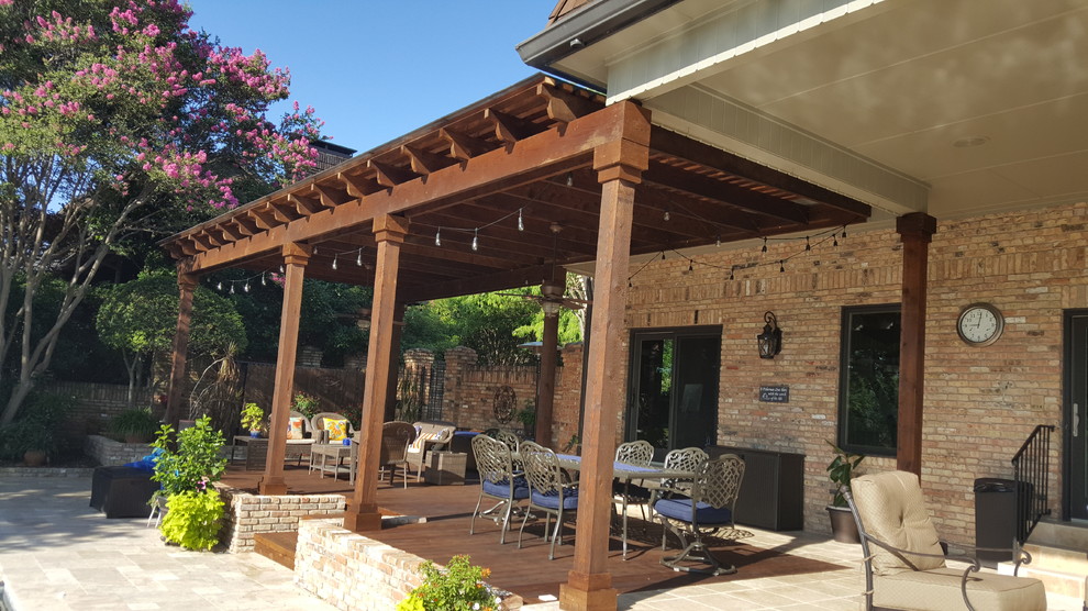 Before and After Photos Irving Traditional Patio Dallas by