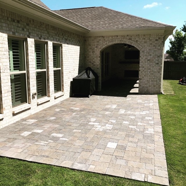 Belgard Paver Overlay of Existing Patio Patio Birmingham by The