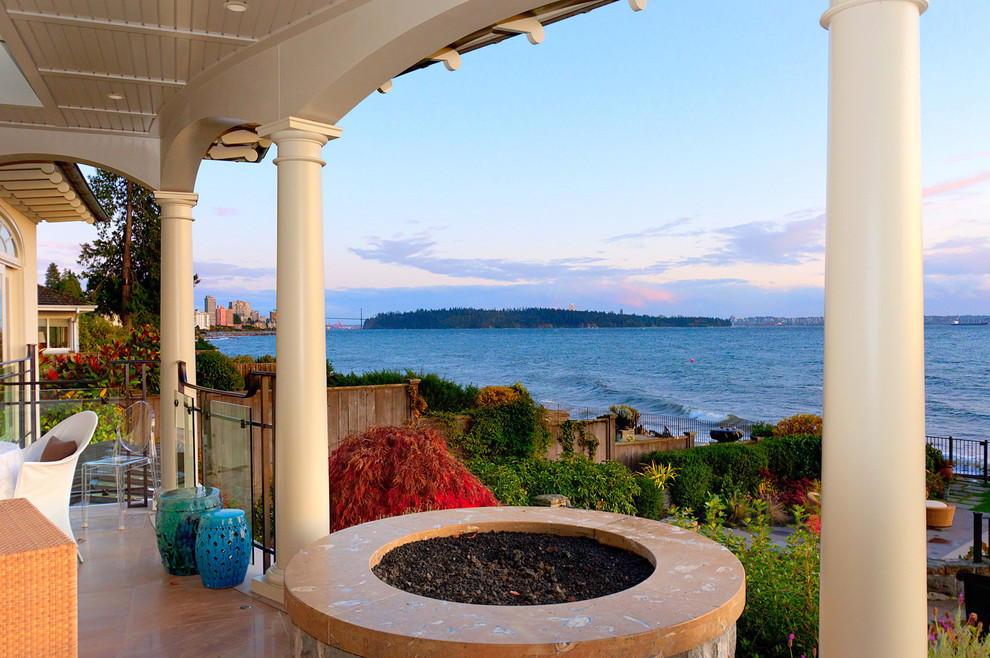 Bellevue House Contemporary Patio Vancouver Houzz