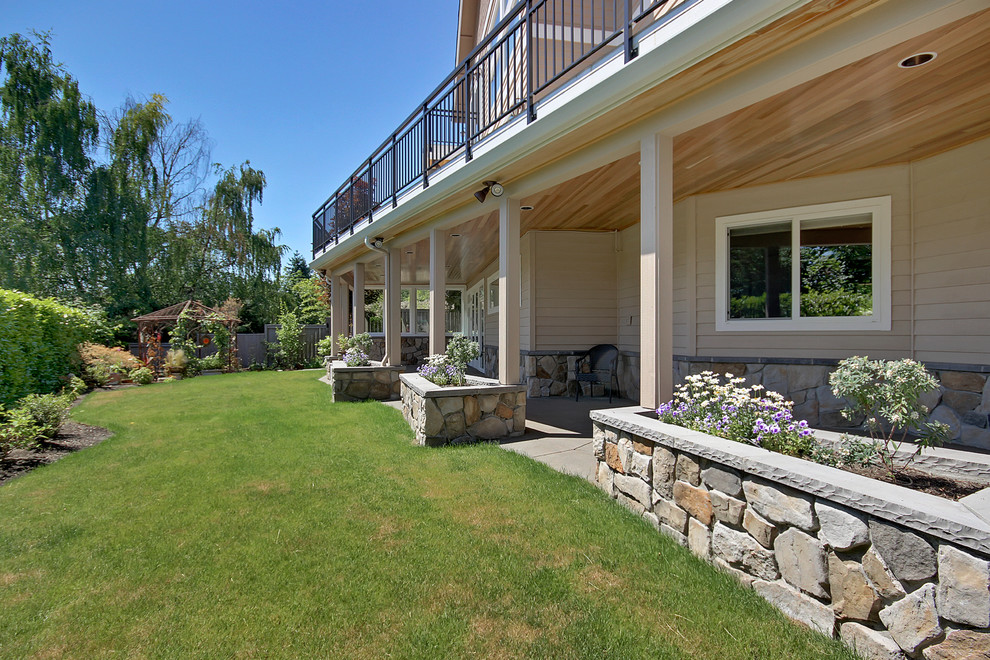 Bellevue Craftsman Patio Seattle by Johnbuildsv LLC Houzz