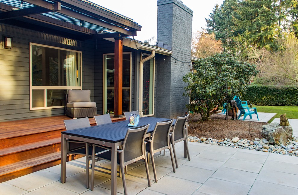 Bellevue Modern Outdoor Living Modern Patio Seattle by Urban