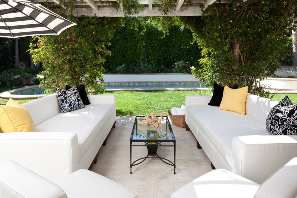 Beverly Hills, CA Contemporary Patio Los Angeles by KES Studio