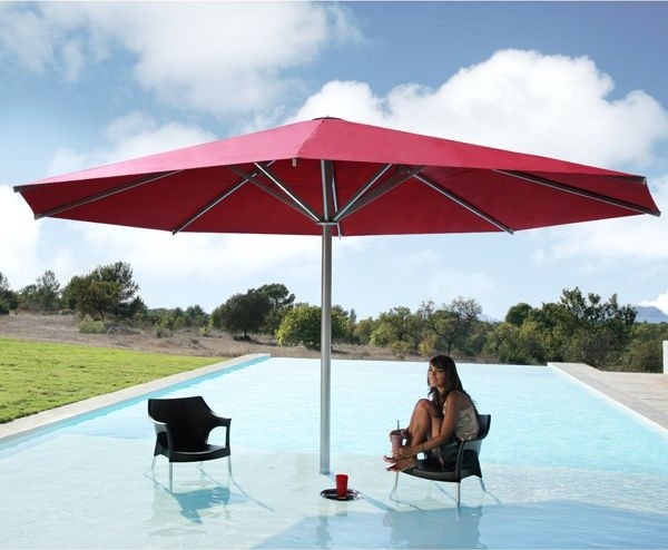 Big Ben Round Market Style Umbrella Modern Patio Chicago By Home Infatuation Houzz Uk