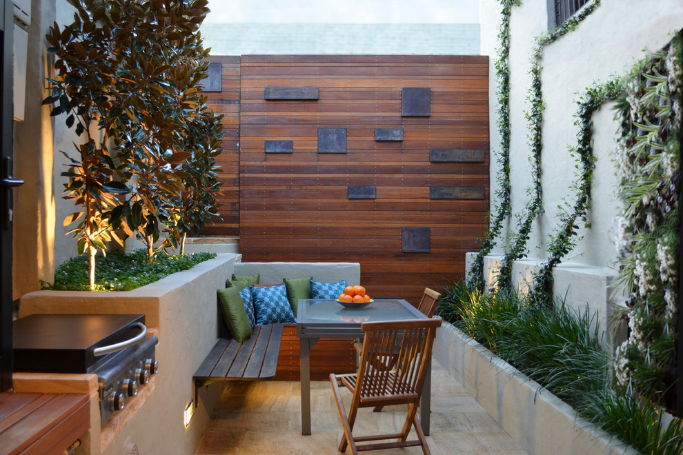 Patio - contemporary courtyard patio idea in Sydney