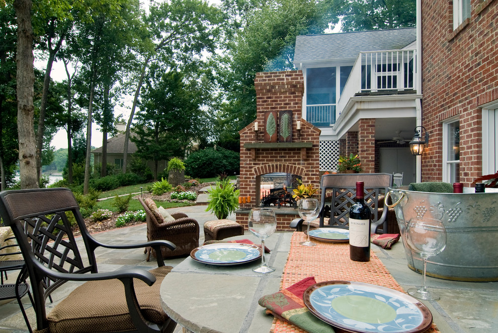 Inspiration for a classic patio in Charlotte.