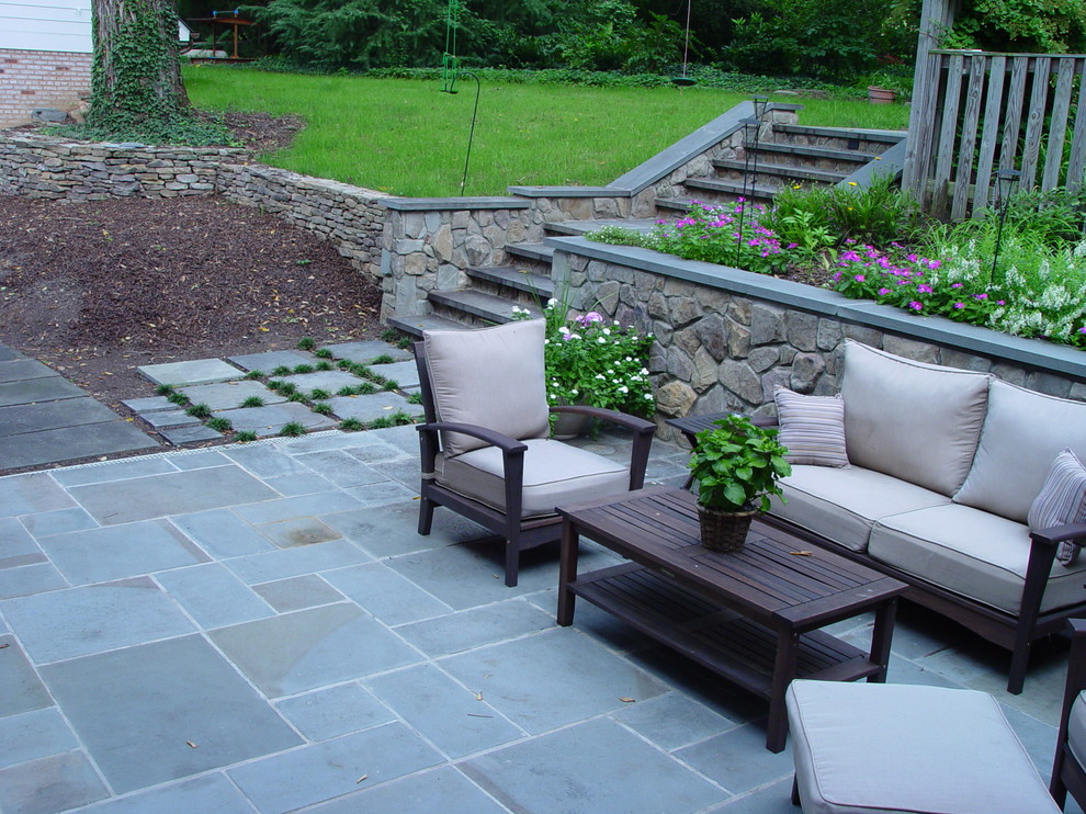 Bluestone Backyard Traditional Patio Baltimore by The Stone