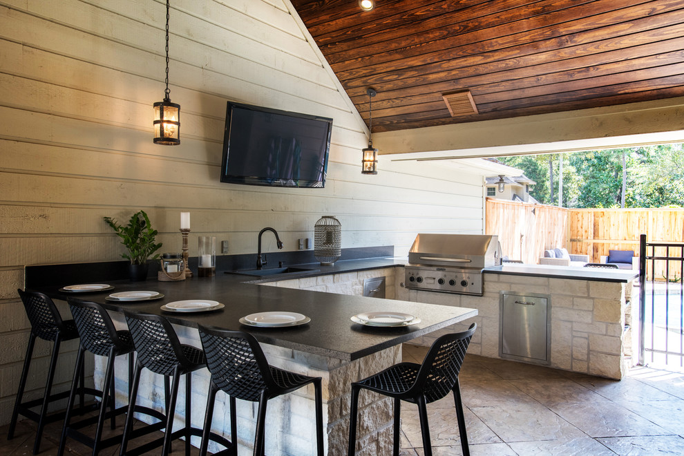 Boatrights Kingwood, Texas Transitional Patio Houston by