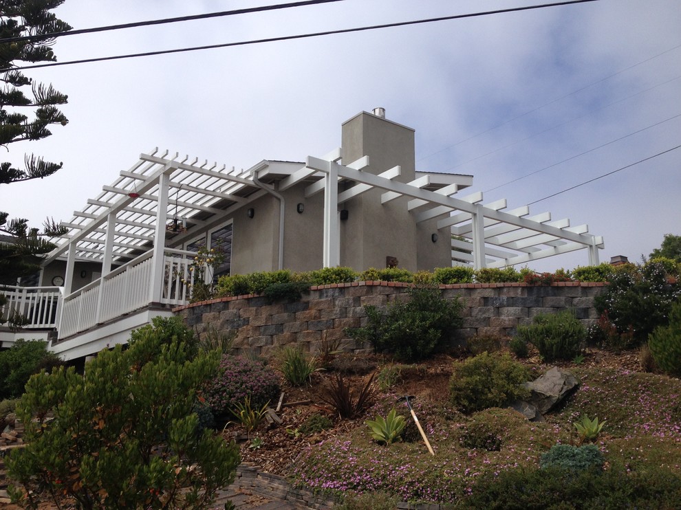 Bob and Carol's Patio Cover Beach Style Patio San Luis Obispo