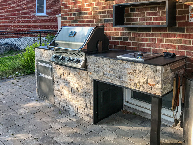 Brampton Backyard BBQ Station - Patio - Toronto - by Feegrade