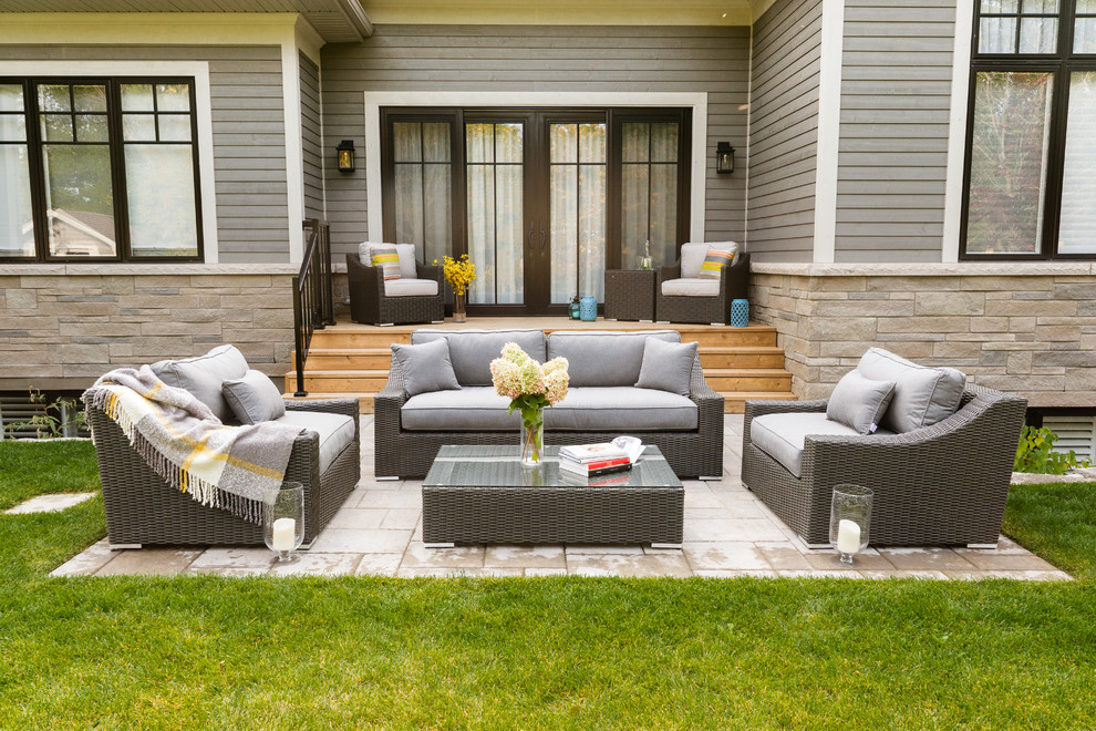 Bretton sofa set Brad's house Patio Toronto by Toja Inc. Houzz