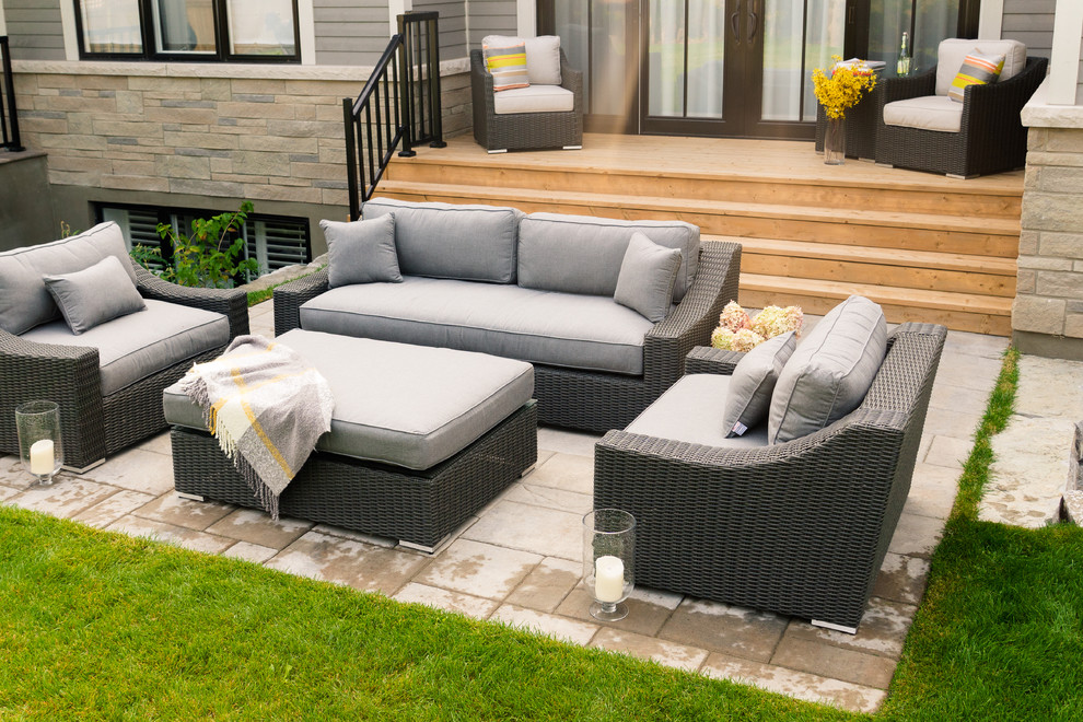 Bretton sofa set Brad's house Patio Toronto by Toja Inc. Houzz