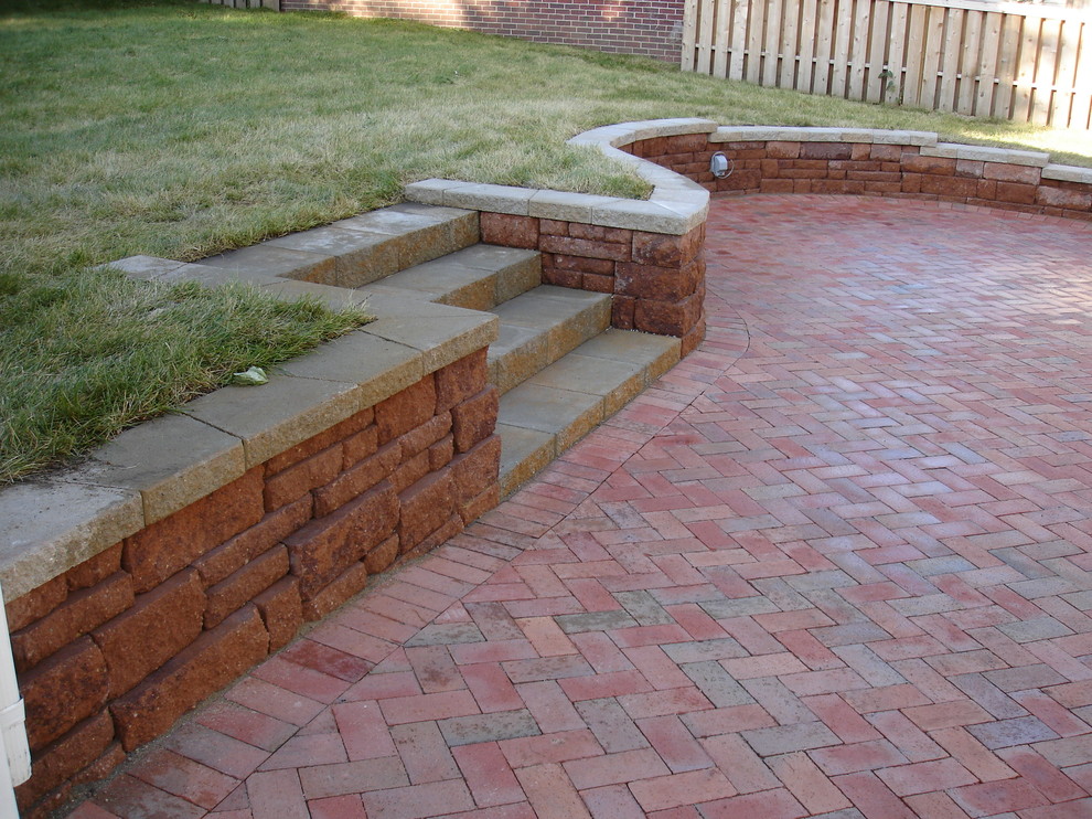 Brick Patio Lincoln, NE. Traditional Patio Other by