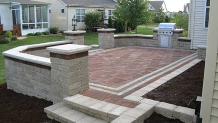 Brick Pavers On Unibase System Lifetime Warranty Traditional Patio Chicago By Unibase Proscapes Houzz