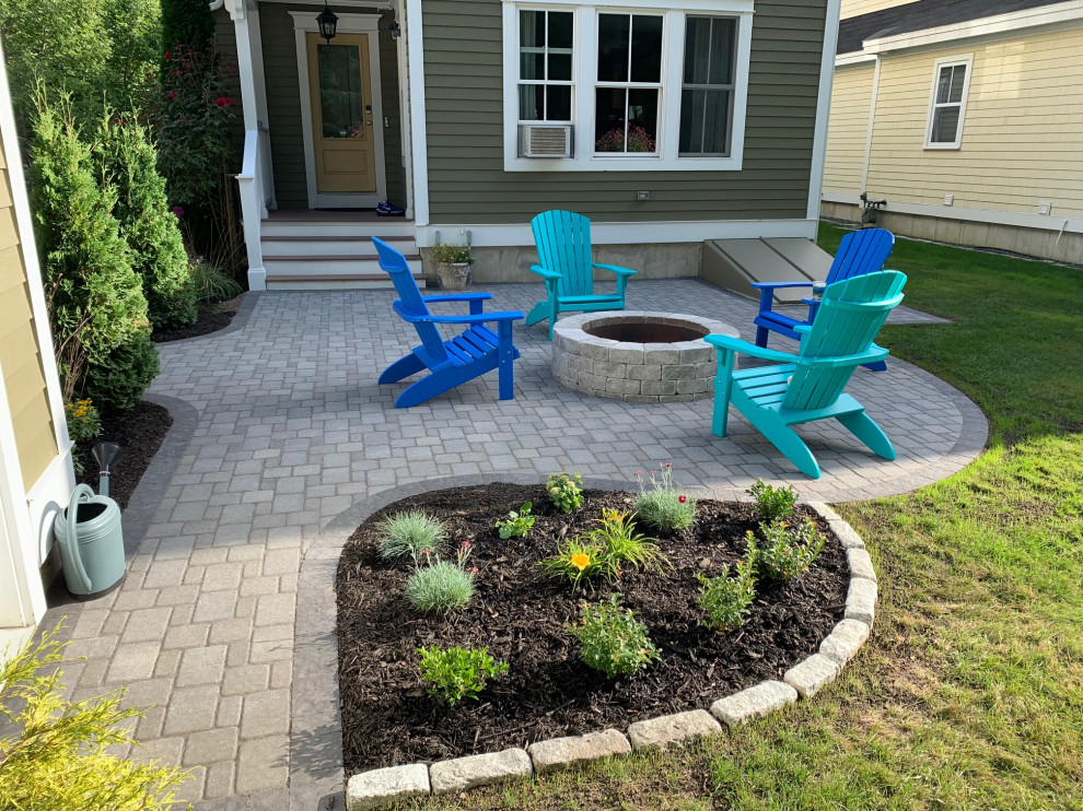 Bridgham Patio Portland Maine by Stone Solutions Maine Houzz