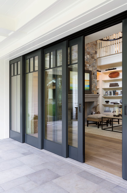 Bring The Outdoors In With Pella Architect Series Multi Slide Patio Doors Traditional Other By Windows And Houzz Uk Multi Slide Patio Doors, Pella Sliding Glass Doors