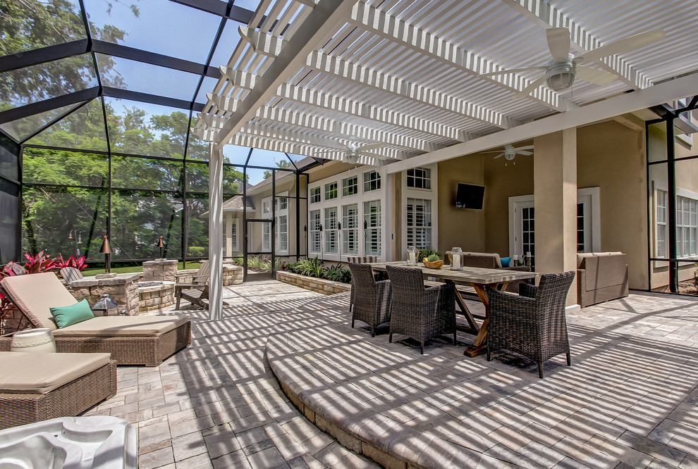 Bringing Outdoors In Traditional Patio Jacksonville by Core