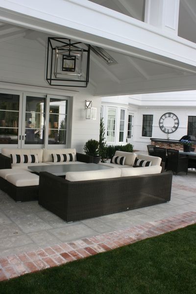 Patio - contemporary patio idea in Orange County