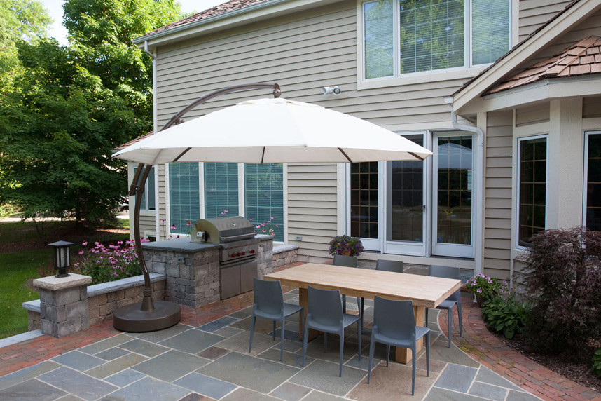 Brookfield Backyard Terrace Traditional Patio Milwaukee by
