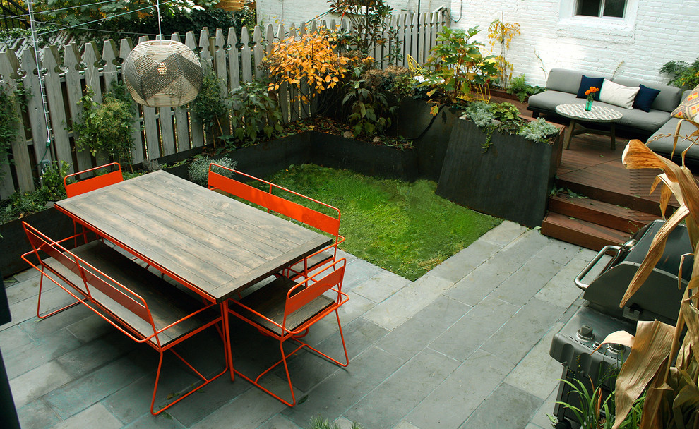 Brooklyn Backyard Contemporary Patio New York by haskell Houzz