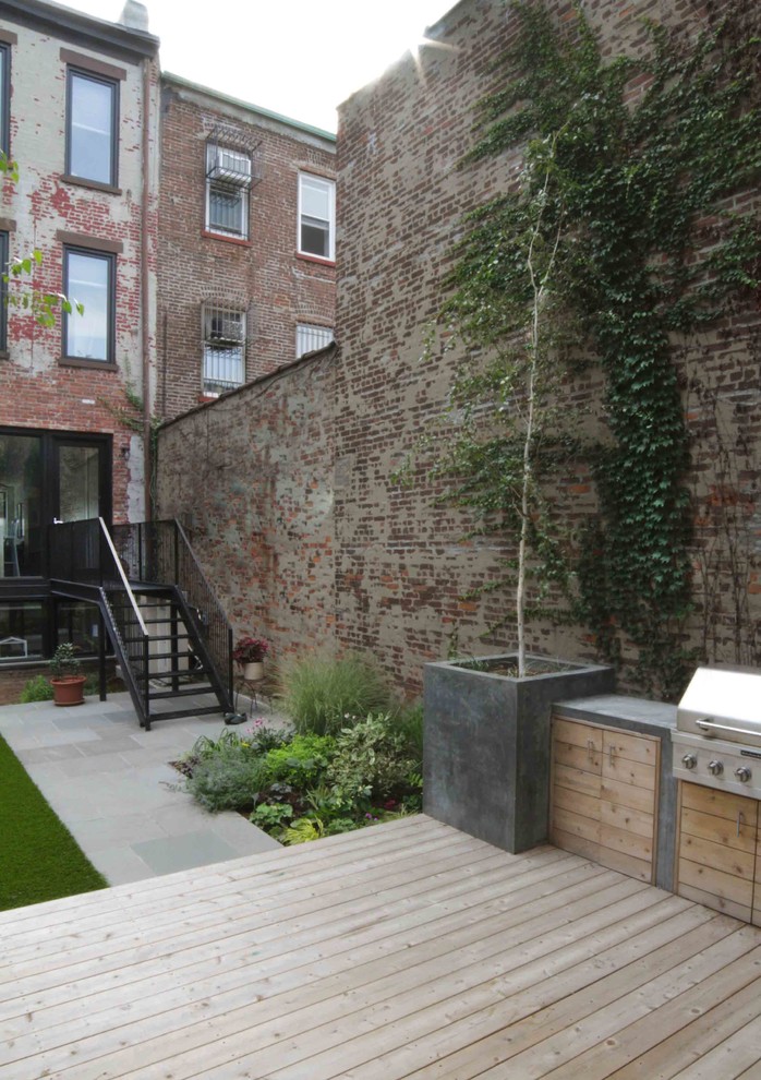 Brooklyn Garden Playground Modern Patio New York by Outside
