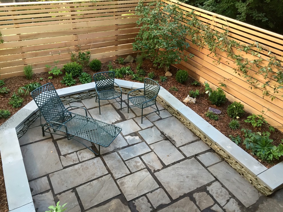 Brooklyn Townhouse Backyard Garden Traditional Patio New York
