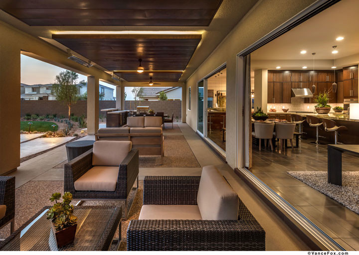 Brookshire Estates In Las Vegas Nevada Patio Las Vegas By William Lyon Homes Houzz