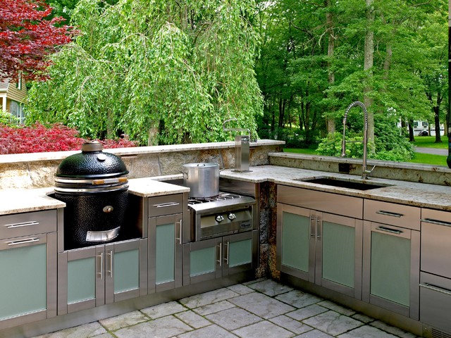 Outdoor Kitchen Countertops  Brown Jordan Outdoor Kitchens