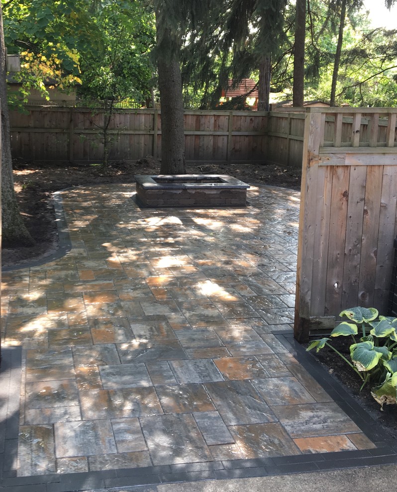 Bruinsma Outdoor Living Space Paver Patio Entrance Contemporary