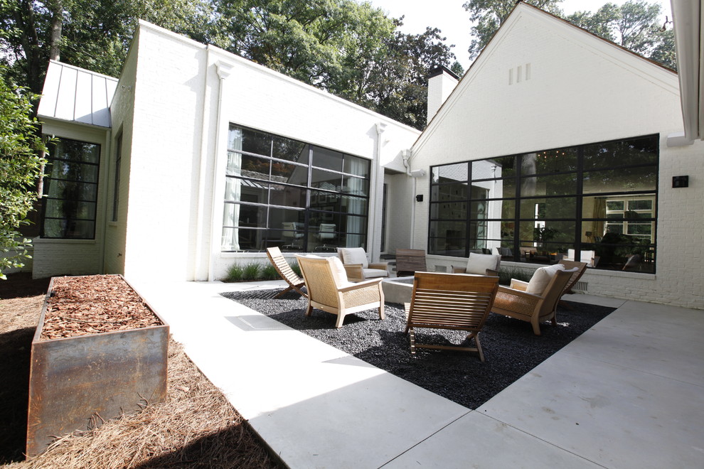 Buckhead 2 Farmhouse Patio Atlanta by The Norwood Group Houzz