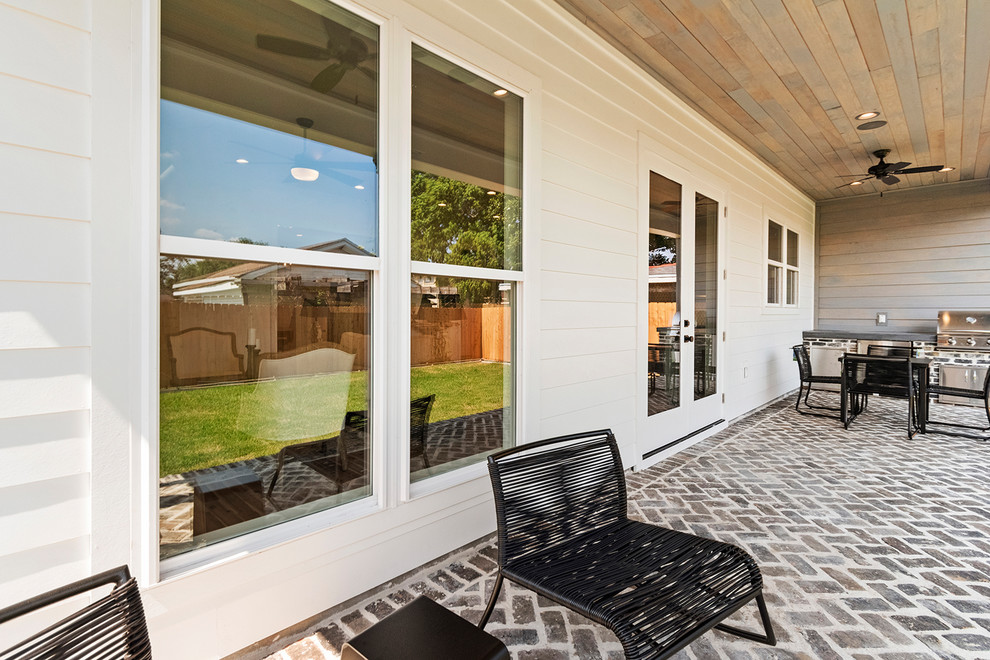 Bucktown New Construction Klassisch modern Patio New Orleans