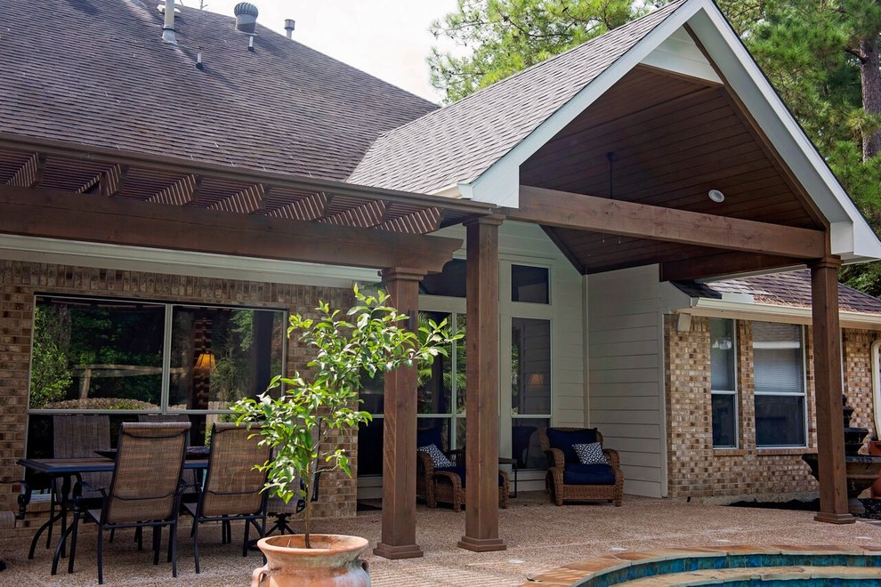 Cabanas and Patio Covers Traditional Patio Houston by Outer