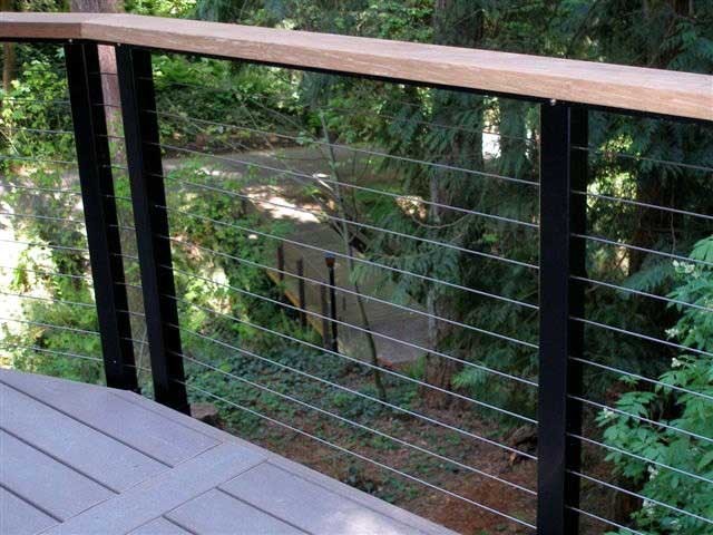Cable Railing & Metal Railing - Contemporary - Patio - Los Angeles - by ...