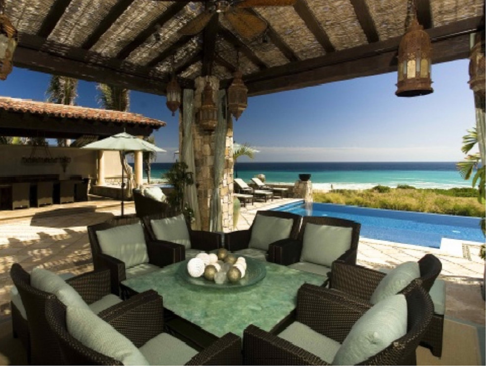 Cabo San Lucas Beach Villas Mediterranean Patio Mexico City by