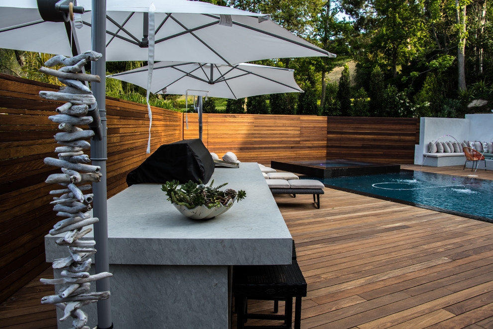 Calabasas New Construction Contemporary Patio Los Angeles by