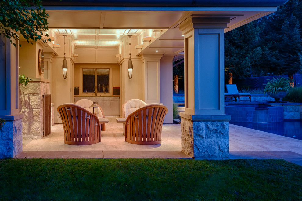 Moderner Patio mit Gazebo in San Francisco