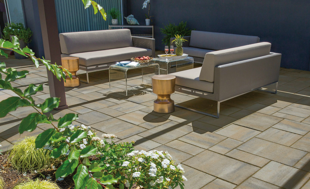 Cambridge Paver Patio Contemporary Patio Philadelphia by