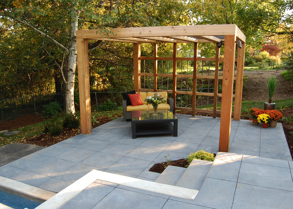 Cambridge Water Feature Modern Patio Toronto by Earthscape