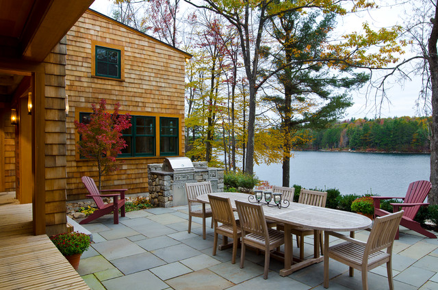 camp - Rustikal - Patio - Boston - von Lisa Teague Design Studios