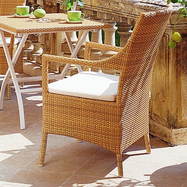 Cape Coral Outdoor Wicker Dining Chair Modern Patio Chicago By Home Infatuation Houzz Uk