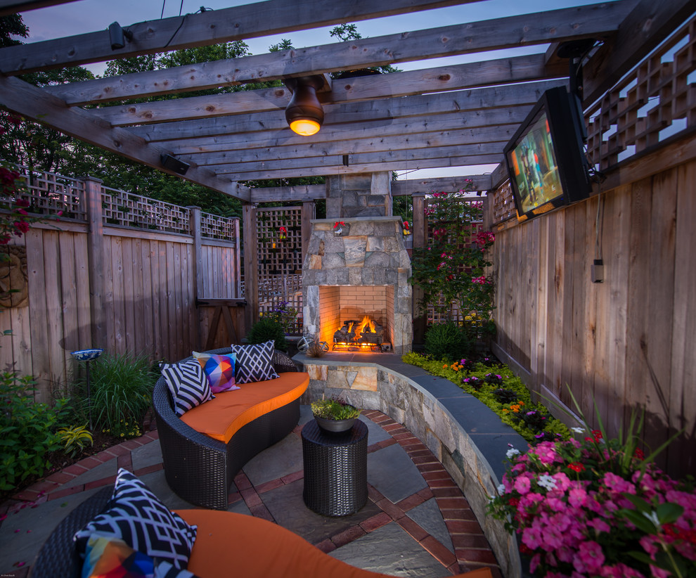 Capitol Hill Residence Contemporary Patio DC Metro by