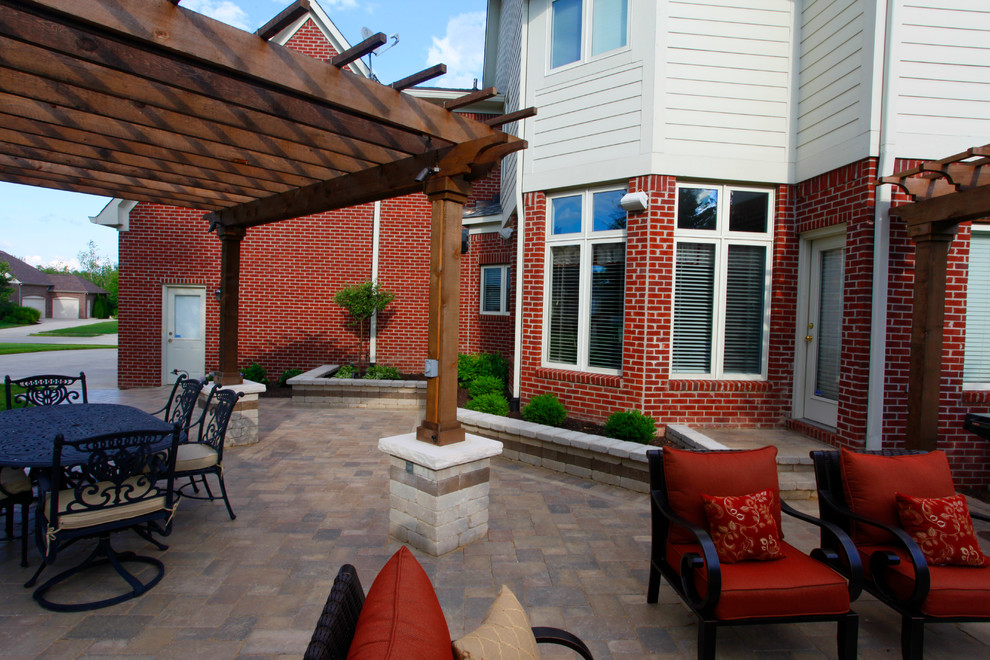 Carmel,IN Backyard Patio Traditional Patio Indianapolis by BPI