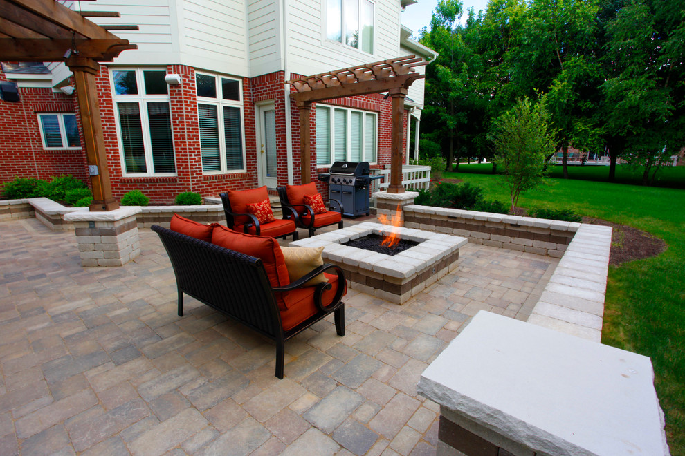 Carmel,IN Backyard Patio Traditional Patio Indianapolis by BPI